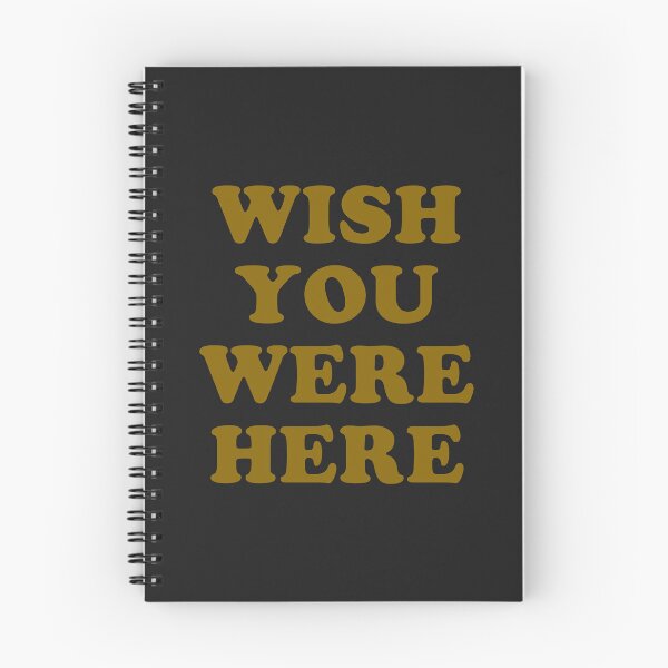 Item preview, Vintage Wish You Were Here Black Text Slogan designed and sold by Void Script.