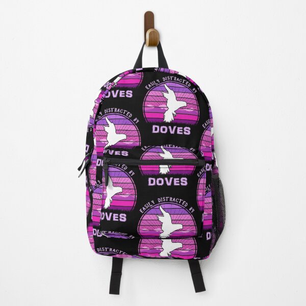 Item preview, Easily Distracted By Doves Retro Bird Lover designed and sold by marke770.