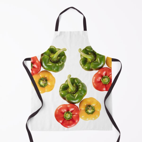 Item preview, Colorful Bell Peppers - Red Yellow Green Vegetable Art Print designed and sold by PabloRealePH.
