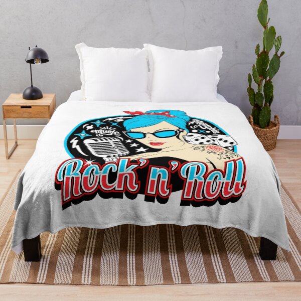Item preview, Memphis Rockabilly Pin Up Girl Vintage Rocker Rock N Roll Sock Hop designed and sold by MemphisCenter.