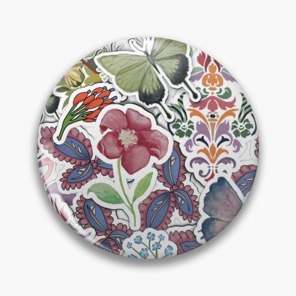 Item preview, Floral and Flamingo hand drawn art designed and sold by FionaMearon.