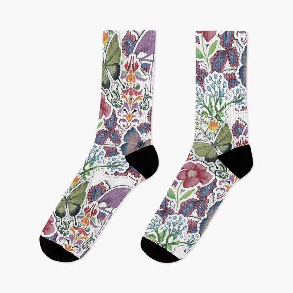 Item preview, Floral and Flamingo hand drawn art designed and sold by FionaMearon.
