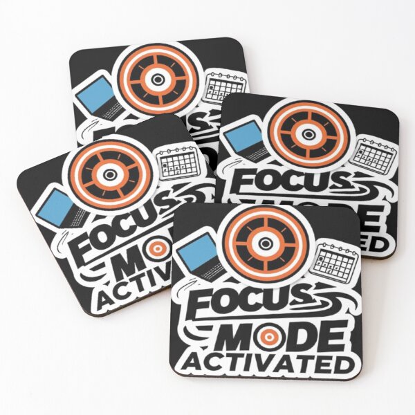 Item preview, Focus Mode Activated Productivity Sticker for Students and Professionals designed and sold by skillifyme.