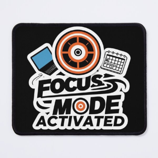 Item preview, Focus Mode Activated Productivity Sticker for Students and Professionals designed and sold by skillifyme.