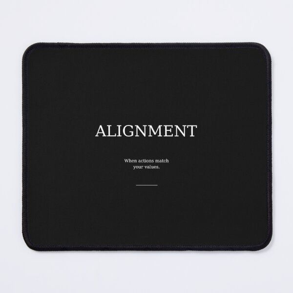 Item preview, Alignment – When Actions Match Values designed and sold by amndro.