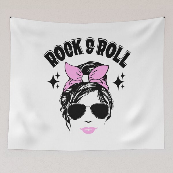 Item preview, Rockabilly Pin Up Girl Vintage Rockers Retro Rock and Roll designed and sold by MemphisCenter.