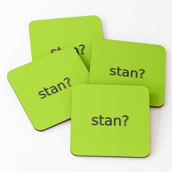 Item preview, Stan Supreme Green Question Unique Artwork Sign designed and sold by Doctor Schtrudel.