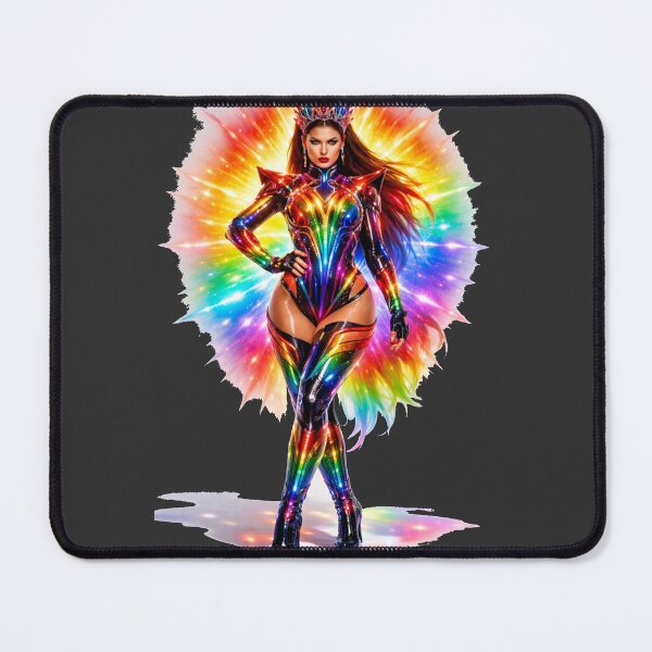 Item preview, Rainbow Pride Drag Queen Carnival Celebration designed and sold by ChaEmm_Studio.
