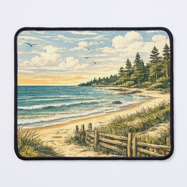 Item preview, Lake Huron Travel Poster designed and sold by greatlakesimage.