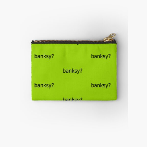 Item preview, Banksy Supreme Green Question Unique Artwork Sign designed and sold by Doctor Schtrudel.