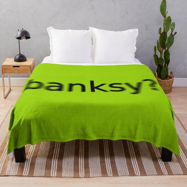 Item preview, Banksy Supreme Green Question Unique Artwork Sign designed and sold by Doctor Schtrudel.