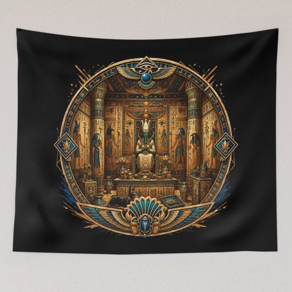 Item preview, Osiris Shrine of Eternal Kings designed and sold by BastetNileArt.