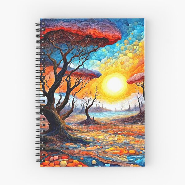 Item preview, Sunrise through misty forest designed and sold by George Hutton Hunter.