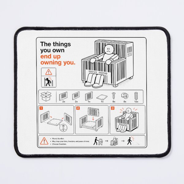 Item preview, Minimalist Furniture Assembly Warning designed and sold by agearb.