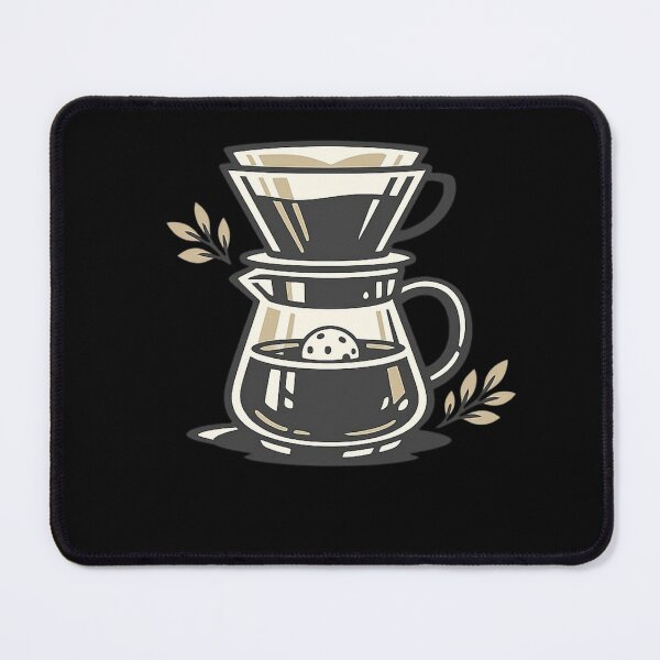 Item preview, Minimalist Coffee Dripper — Modern Line Art Sticker designed and sold by Timeless Junction.