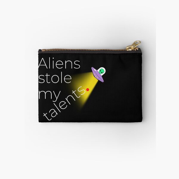 Item preview, Aliens Stole My Talents Funny UFO Sci Fi Minimalist Quote designed and sold by DesignsCreative.