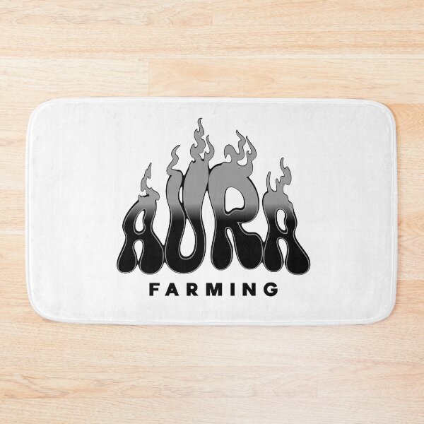 Item preview, Aura farming black designed and sold by VRedBaller.