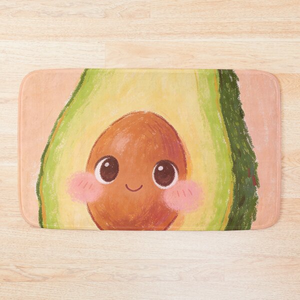 Item preview, Smiling cartoon avocado designed and sold by paulrommer.