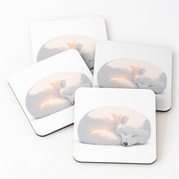 Item preview, Pixelated Arctic Fox designed and sold by Fire TheMann.