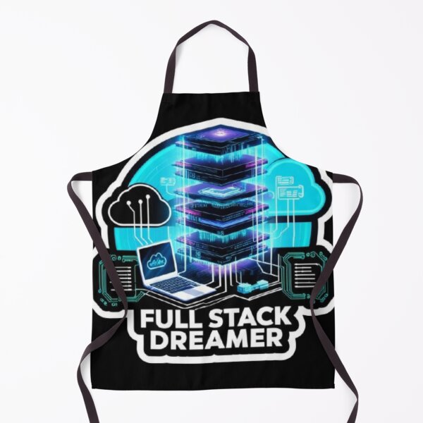 Artikelvorschau, Aufkleber „Full Stack Dreamer Developer“ für Programmierer und Softwareentwickler entworfen und verkauft von skillifyme.