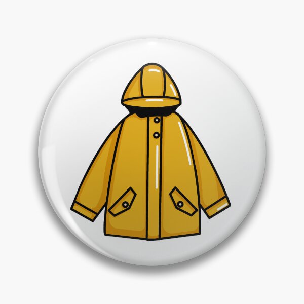 Item preview, Raincoat Sticker | Postcards from Amsterdam Collection designed and sold by BellaDesignCo.