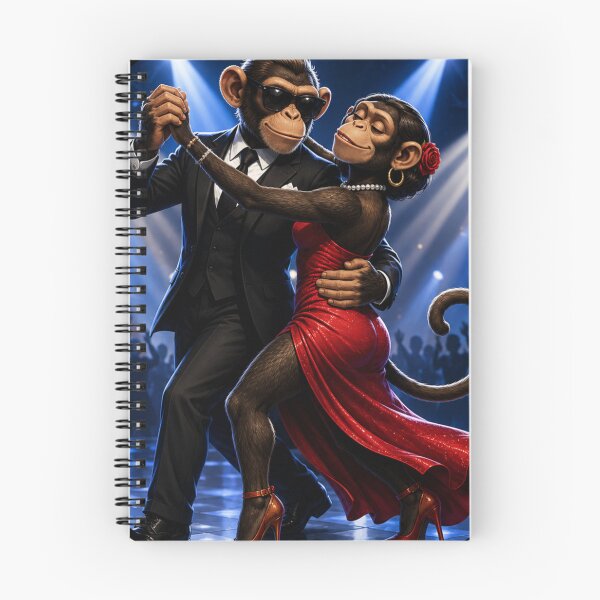Item preview, Dancing Monkeys Disco Night designed and sold by AstraDrip Studio.