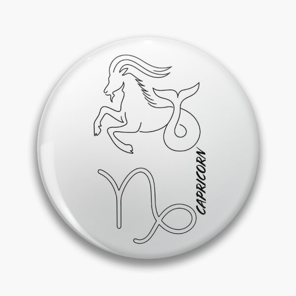 Item preview, Capricorn Zodiac Sign Celestial Sea Goat Astrology Art designed and sold by FANTASYoDarknes.