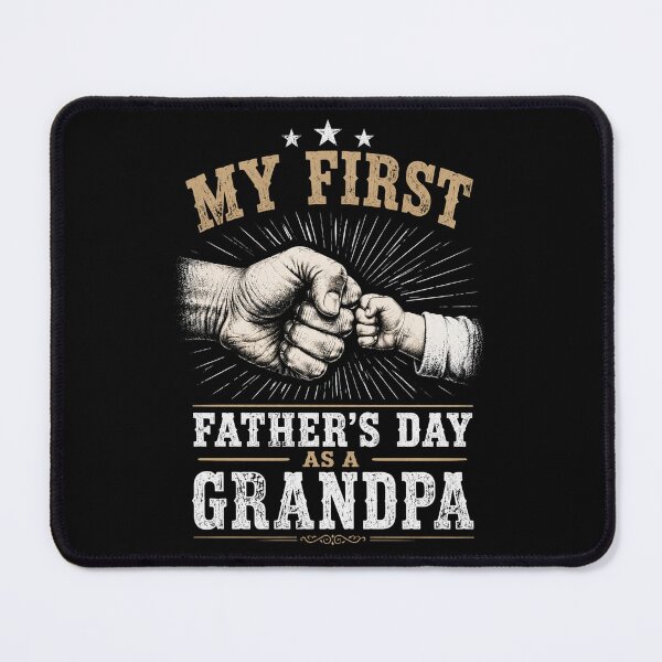 Item preview, My First Father's Day As A Grandpa New Grandfather Grandparent Gift designed and sold by FormalDehyena.