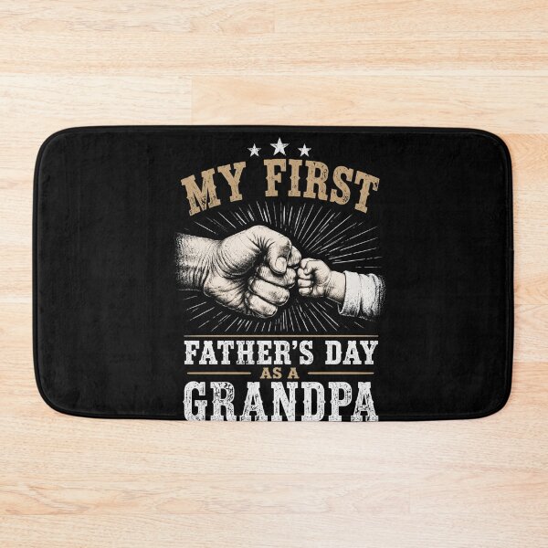 Item preview, My First Father's Day As A Grandpa New Grandfather Grandparent Gift designed and sold by FormalDehyena.