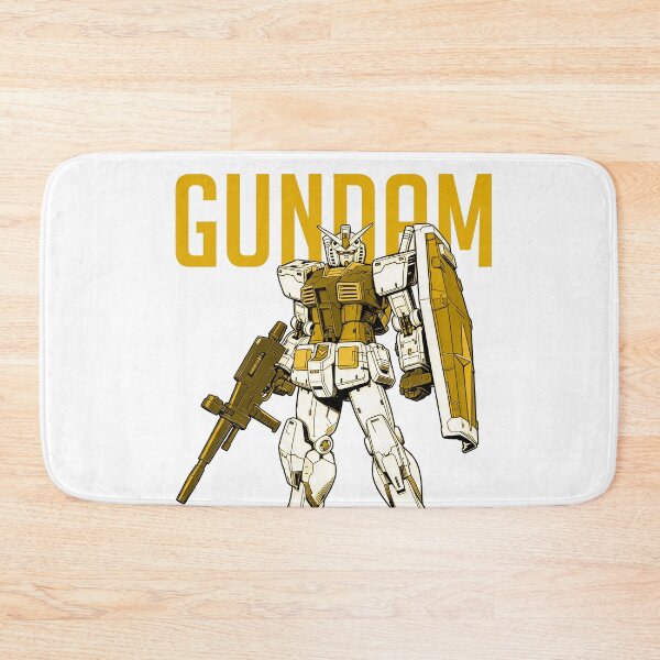 Item preview, gold RX 78 2 Gundam Amuro Rai vector artwork illustration designed and sold by sabartgunpla.