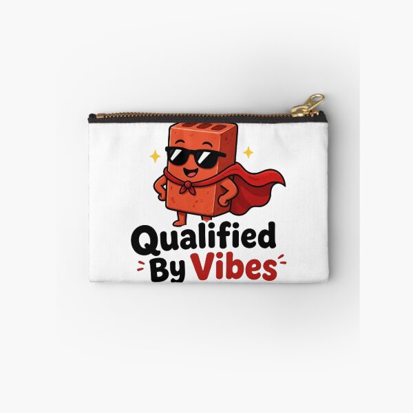 Item preview, Qualified By Vibes Funny Brick designed and sold by CuteRage.