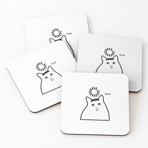 Item preview, confusion huh cat  designed and sold by jesgodd.