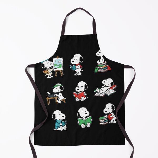 Item preview, Snoopy Peanuts Reading Books Writing Art Lover designed and sold by LysiTHWIP.