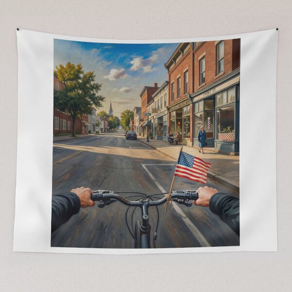Item preview, Main Street USA Americana designed and sold by Home Decor Art.