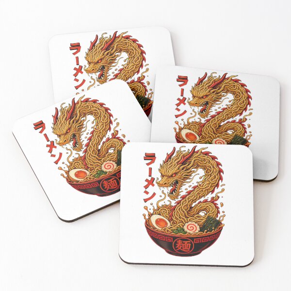 Item preview, Golden Dragon Ramen Noodle Bowl designed and sold by Studio Cozy.