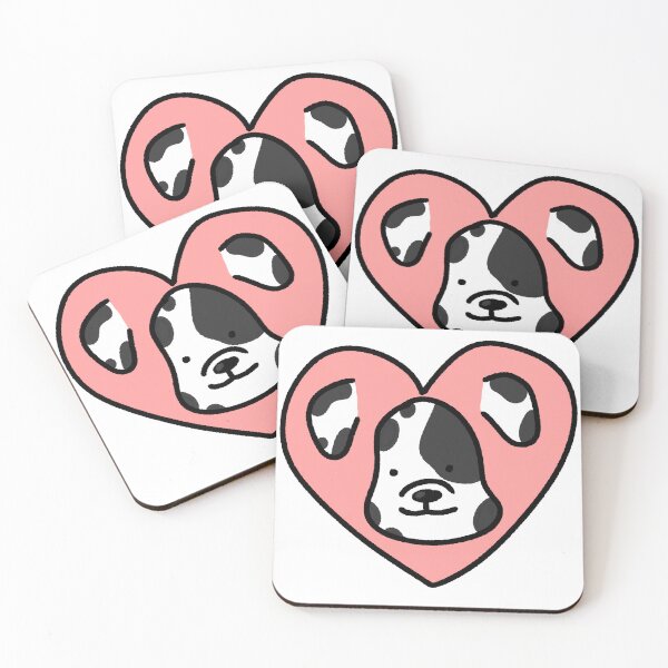 Item preview, Cute Dalmatian Heart  designed and sold by TwinkleFrogs.
