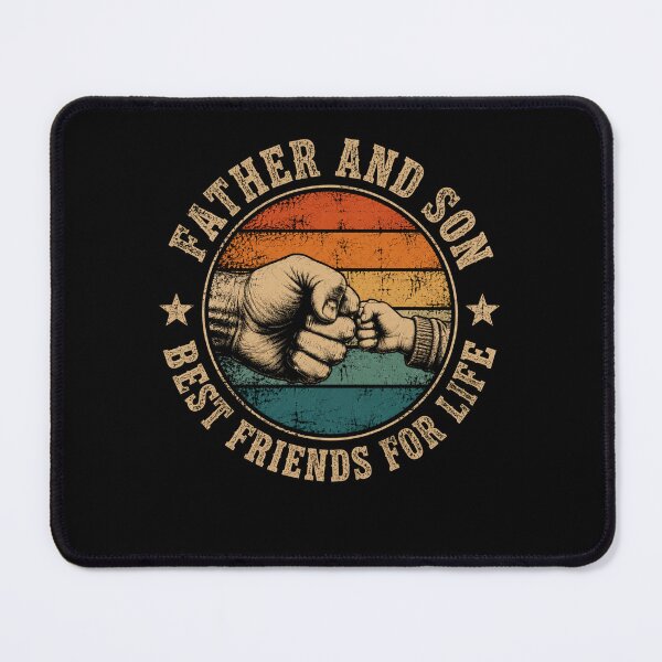 Item preview, Father And Son Best Friends For Life Family Bond Dad Son Fatherhood Gift designed and sold by FormalDehyena.