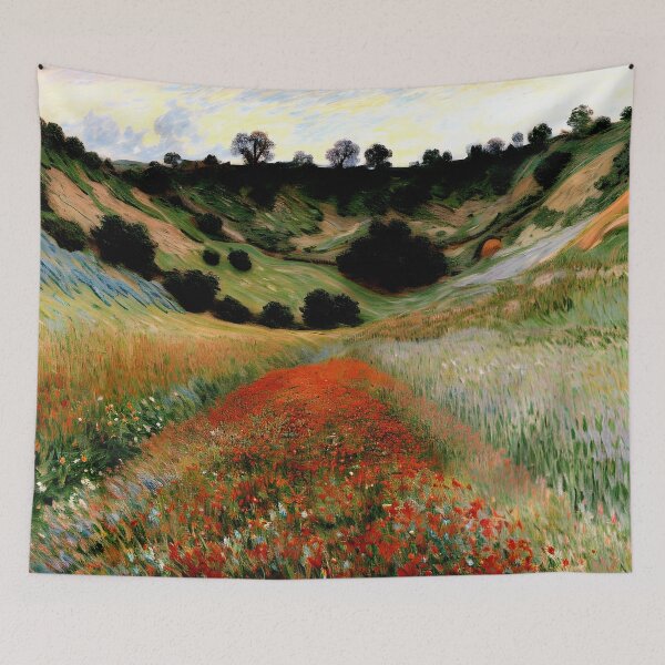 Item preview, Poppy Field in a Hollow near Giverny designed and sold by artdesignsnow.