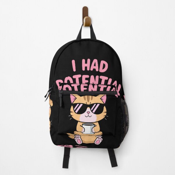 Item preview, I Had Potential Funny Cat Sunglasses T-Shirt designed and sold by Painter1Joyx.