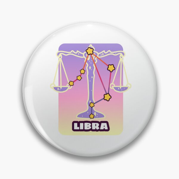 Item preview, Whimsical Libra Zodiac Constellation – Colorful Celestial Star Art Illustration designed and sold by dittoon.