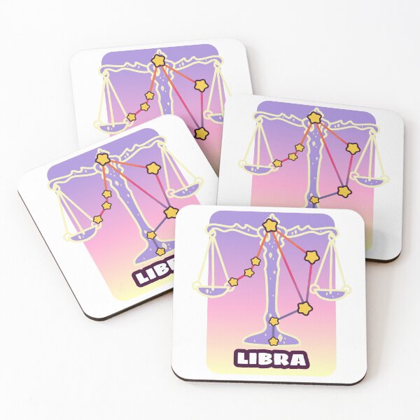 Item preview, Whimsical Libra Zodiac Constellation – Colorful Celestial Star Art Illustration designed and sold by dittoon.