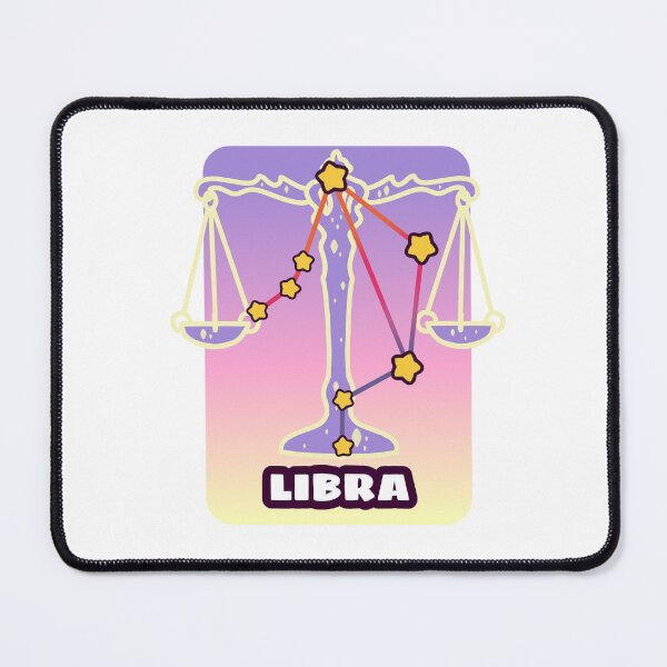 Item preview, Whimsical Libra Zodiac Constellation – Colorful Celestial Star Art Illustration designed and sold by dittoon.