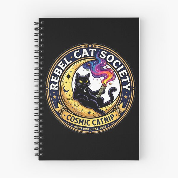 Item preview, Mystic Moon Cat Summer Solstice Graphic designed and sold by Oommen Studio .
