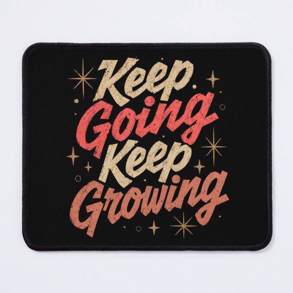 Item preview, Wall Art - Postcard - Keep Going Keep Growing Motivation designed and sold by ForeverPrintsOK.