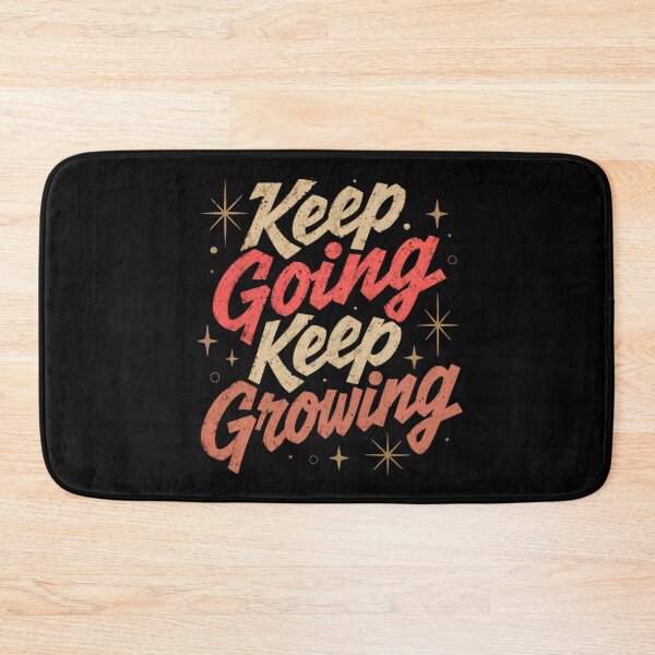 Item preview, Wall Art - Postcard - Keep Going Keep Growing Motivation designed and sold by ForeverPrintsOK.