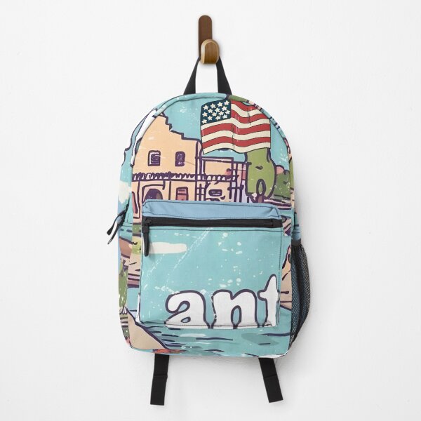 Item preview, San Antonio Texas The Alamo Retro Skyline Pride designed and sold by HowToCanadian.