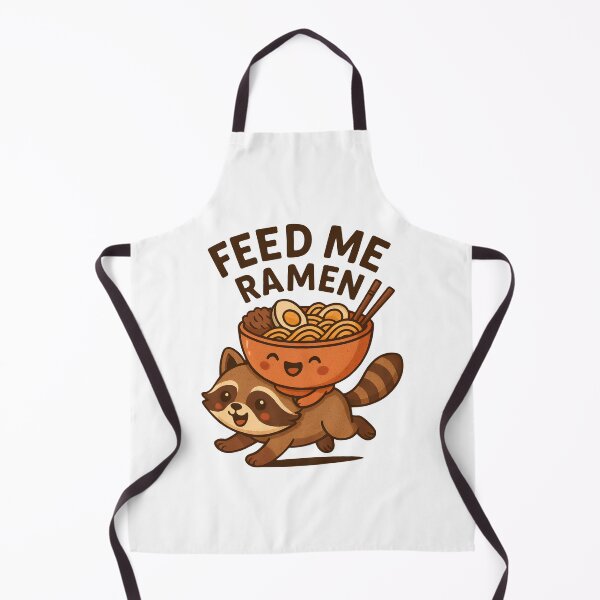 Item preview, Feed Me Ramen Cute Kawaii Raccoon Noodle Bowl designed and sold by Photo-Sphere101.