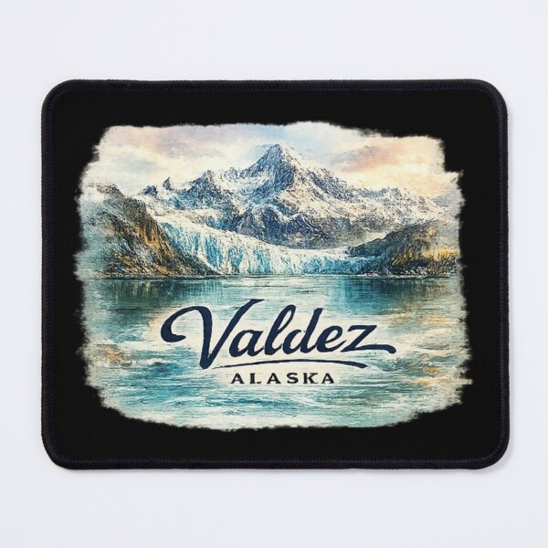 Item preview, Valdez Alaska and Alaska’s wild landscapes designed and sold by DamioPolArt.