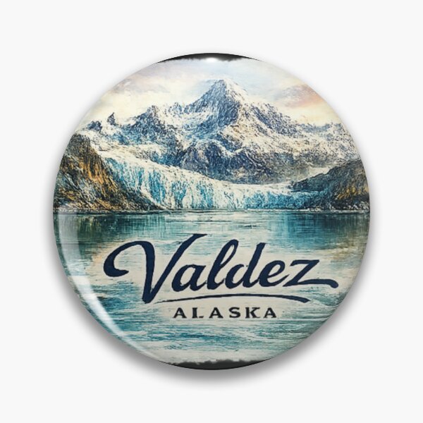Item preview, Valdez Alaska and Alaska’s wild landscapes designed and sold by DamioPolArt.