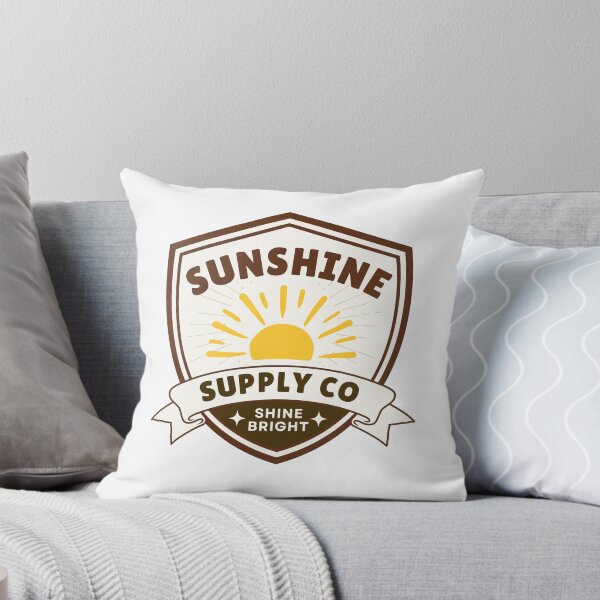 Item preview, Sunshine Supply Co Shine Bright Vintage Logo Retro Summer Apparel designed and sold by HYPNK.